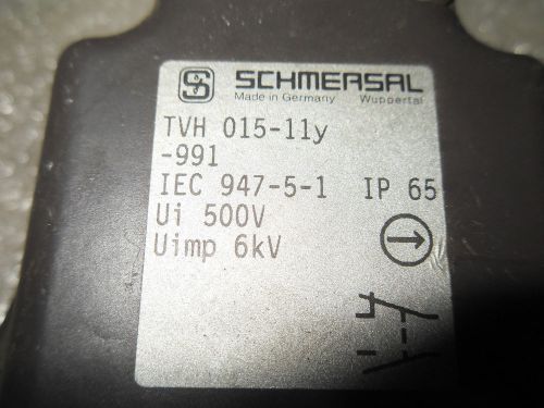 (y6-2) 1 new schmersal tvh 015-11y-991 limit switch for sale