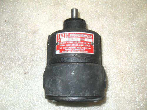 (rr15-2) 1 used dazic 2130-5 type b speed switch for sale