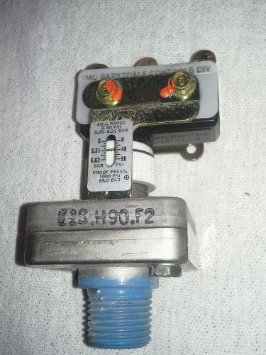 Barksdale E1S-H90-F2 Pressure Switch &#034;used&#034;