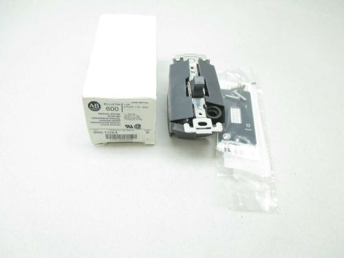 New allen bradley 600-tox4 manual starting toggle ser b 277v-ac switch d445193 for sale