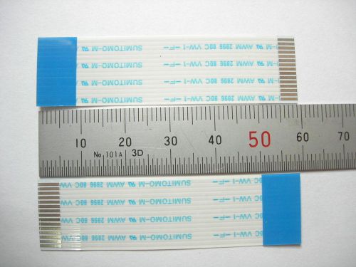 15PIN RIBBON CABLE 60MM/PITCH1.00MM TERMINALS FACES DIFFERENT DIRECTION