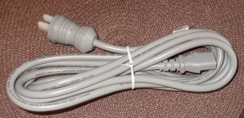 12ft 16 awg hospital grade power cord (nema 5-15p to iec320c13) for sale