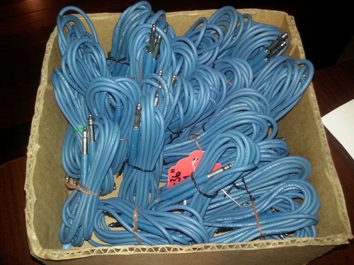Blue TT Bantam 72&#034; cables  (32 items)