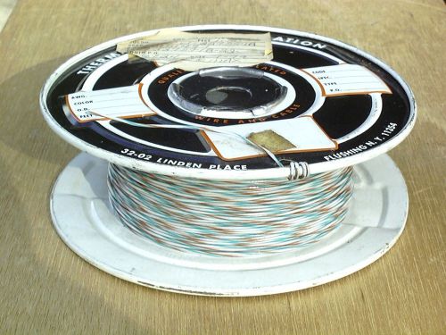 Thermax THFR Wire 22awg Stranded  3 Lb 5 oz  Spool NOS Mil-W-22759-18