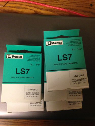 Panduit LS7 Printer Tape LS7-25-2