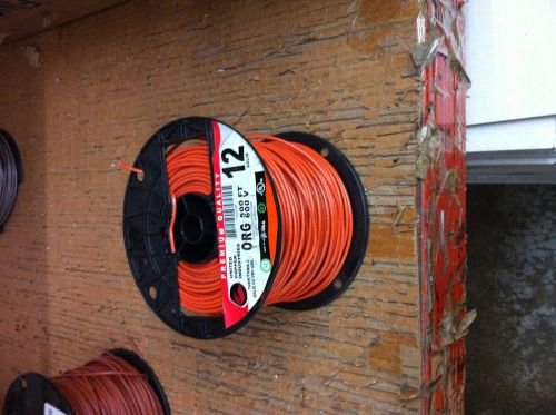 THHN #12 Solid Copper Wire Orange 500&#039; Roll