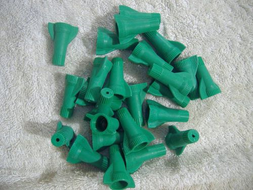 LOT OF 25 GARDNER BENDER GREENGARD GROUNDING WIRE CONNECTORS  MADE IN USA