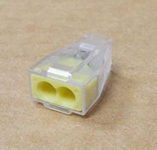 10 2-Pole Wago Pushwire™ Connector 773-162 Wall-Nuts™