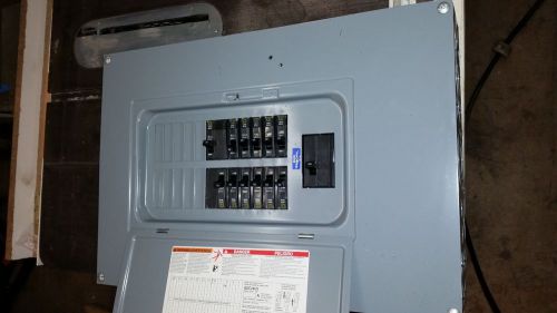 SQUARE D 100A QO ELECTRICAL DISTRIBUTION BREAKER PANEL QOC24US LOADED 20A X12