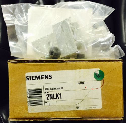 Neutral Lug Kit 200% Siemens 2NLK1