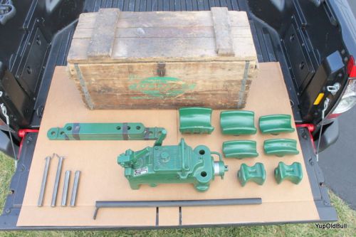 Greenlee #770 hydraulic pipe tube cable conduit bender very good condition nice! for sale