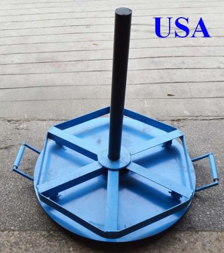 Wire cable spool reel rolling cart layer tool for sale