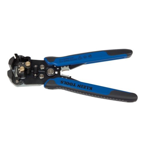 Klein Tools 11061 Wire Stripper &amp; Cutter Self-Adjusting Blue &amp; Black