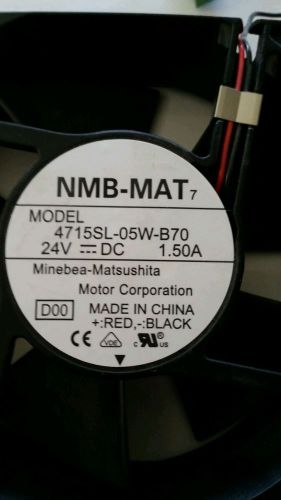 Nmb technologies 4715sl-05w-b70 axial fan 24vdc 1.5a for sale