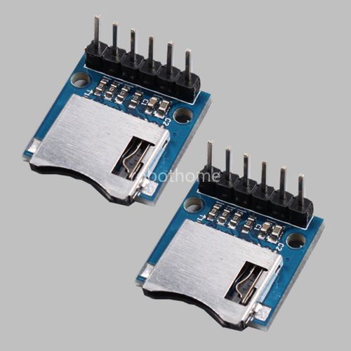 2PCS Mini SD Card Module Memory Module Micro SD Card Stable for Arduino AVR ARM
