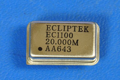 Th crystal oscillator 20mhz 5v 50pf 4-pin metal dip ec1100-20.000m 110020000 for sale
