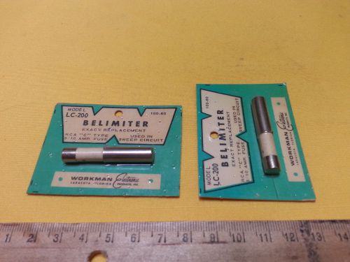 4 Workman Belimeter Replacement Fuse Model LC-200 3/10 Amp for Sweep Circuit