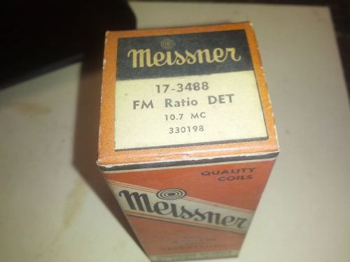 Meissner 17-3488 FM Ratio DET 10.7MC - NR NOS