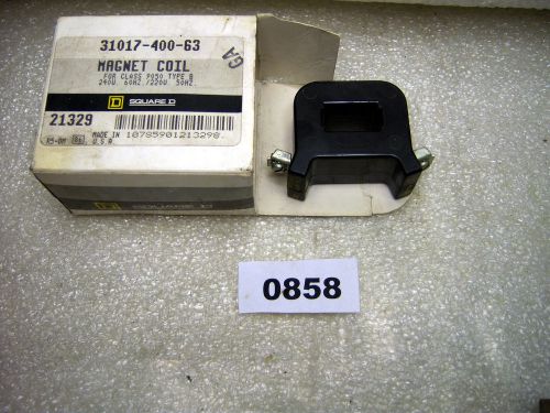 (0858) Square D Magnet Coil 31017-400-63