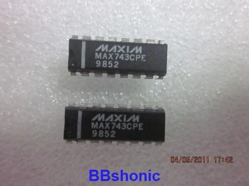 Dual-Output, Switch-Mode RegulatorIC MAX743 / MAX743CPE ( NEW )