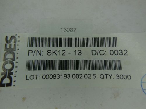 1940 PCS DIODES SK12-13