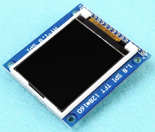 1.8&#034; tft spi lcd display module serial 128x160 with pcb sd socket 1.8 inch for sale