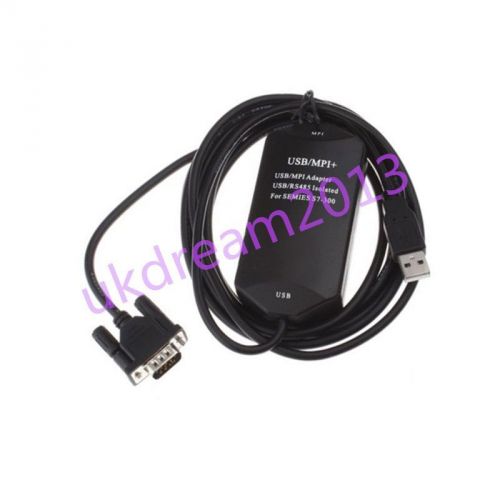 Programming cable for usb mpi+ siemens s7-300/400 adapter rs485 isolated plc for sale