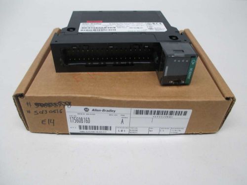 New allen bradley 1756-ob16d controllogix dc output module 30vdc rev l01 d363801 for sale