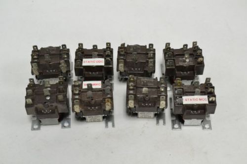 Lot 8 honeywell r8222d 1014 general purpose relay 24v coil 15a amp b227832 for sale
