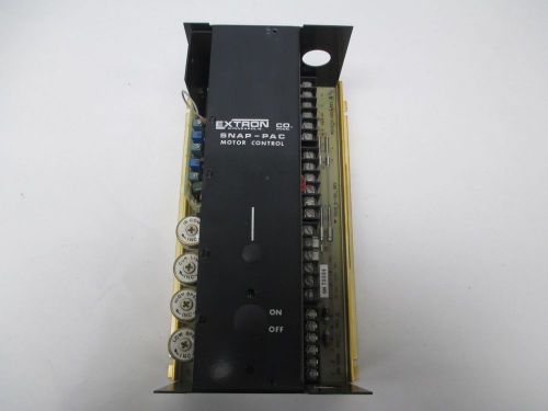 New extron m8604-09-0719a snap-pac snap-pac 2hp 180v-dc 1.5a motor drive d315844 for sale