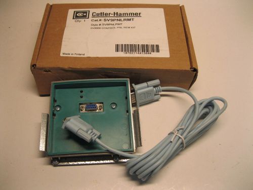 Eaton cutler hammer sv9000 series panel remote keypad adapter kit sv9pnlrmt nib for sale