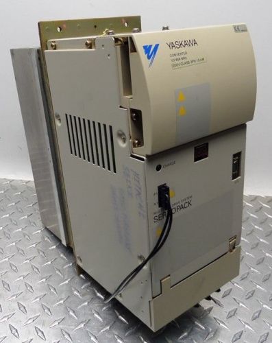 Yaskawa converter vs-656 mr5 200v 15kw 3 ph multi axis drive system servopack for sale