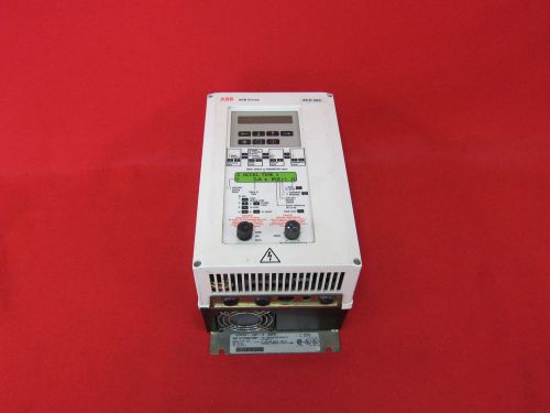 Abb drives ach501 007 4 00p2 / 7 1/2 hp ac variable frequency drive ach 500 for sale