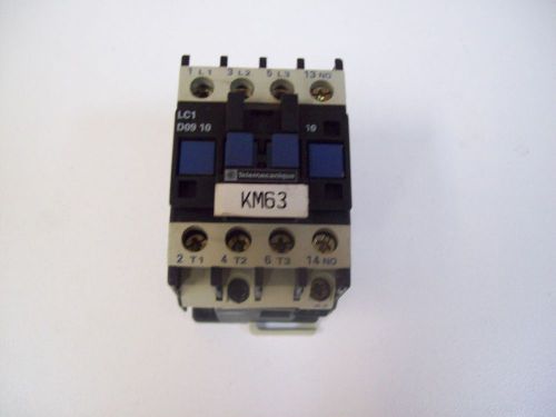 TELEMECANIQUE LC1 D09 10 100V COIL CONTACTOR - FREE SHIPPING!!!