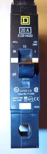 Square D Schneider Electric EGB14020  277V circuit breaker