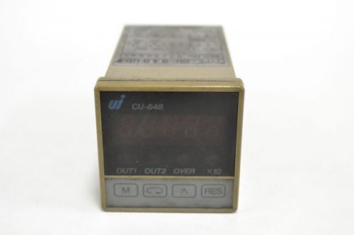 UINICS CU-648-HD-F 5DIGIT DIGITAL METER OUT1 2 X10 COUNTER 24V-DC B220266