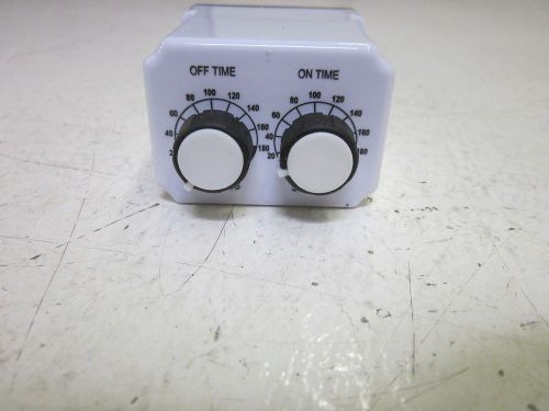 DAYTON 1EGD3 TIME DELAY RELAY 1-180 SECONDS 120VAC  *USED*