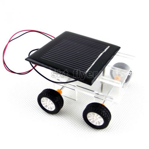Solar Toy Educational DIY Kits Car Children Puzzle IQ Gadget Hobby  Robotic A