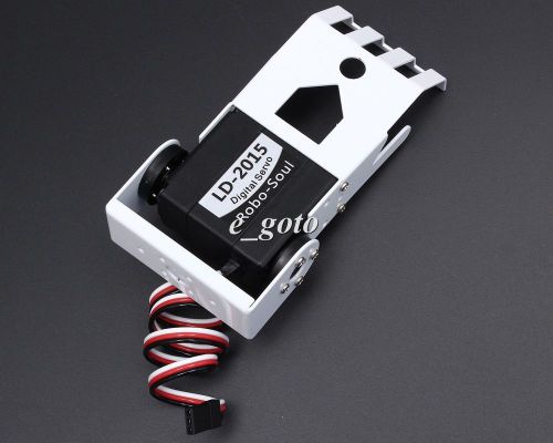 White 1dof mechanical claws non-mergeable ld-2015 digital servo for smart car for sale