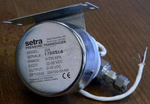 Setra 204100-50-NK High Accuracy Pressure Transducer Model 204