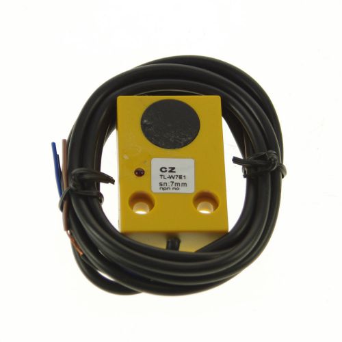 1 x tl-w7e1 inductive proximity switch sensor dc6-36v 3-wire npn no 45*45*1mm for sale