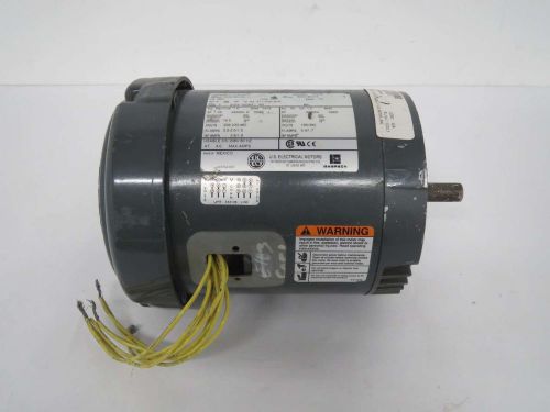 Us motors f051b 1hp 208-230/460v-ac 3475rpm 56c 3ph ac electric motor b421115 for sale