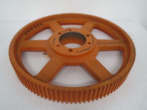 Martin p112-14m-55f steel 4 in 114 tooth timing pulley b404028 for sale