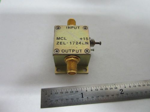 MINI CIRCUITS ZEL-1724LN LOW NOISE AMPLIFIER RF MICROWAVE FREQUENCY BIN#F3-60