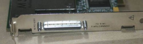Ni pci-6281 18-bit, 625 ks m series multifunction daq device national instrument for sale