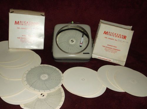 1980 Recorder Insturement MeterBy Dickson  Weather Humidity Tem 196800 01 Cool !