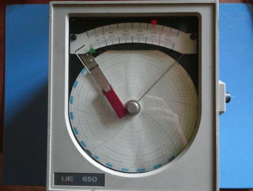 United electric circle chart recorder- ue650 for sale