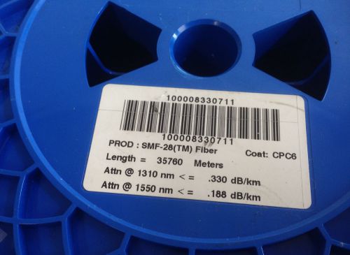 Corning single mode fiber smf-28 optical bare fiber 35000 m  / 35km for sale