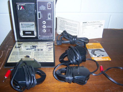Vintage Amprobe Current Recorder--Complete Kit!