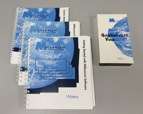 Waters Millennium Chromatography Manager Software Manual &amp; Video Set